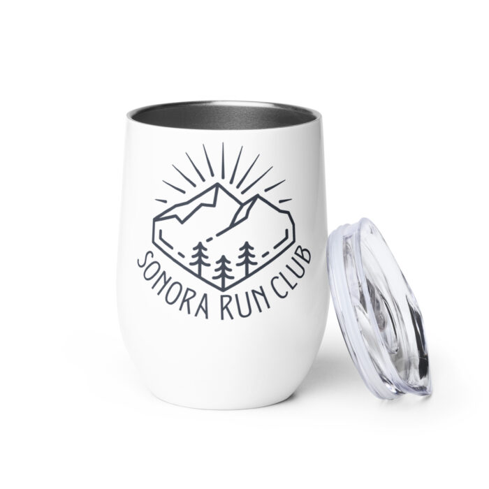 Sonora Run Club Wine tumbler