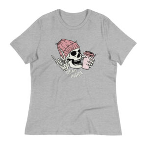 Dead Inside Women's Relaxed T-Shirt - Image 3